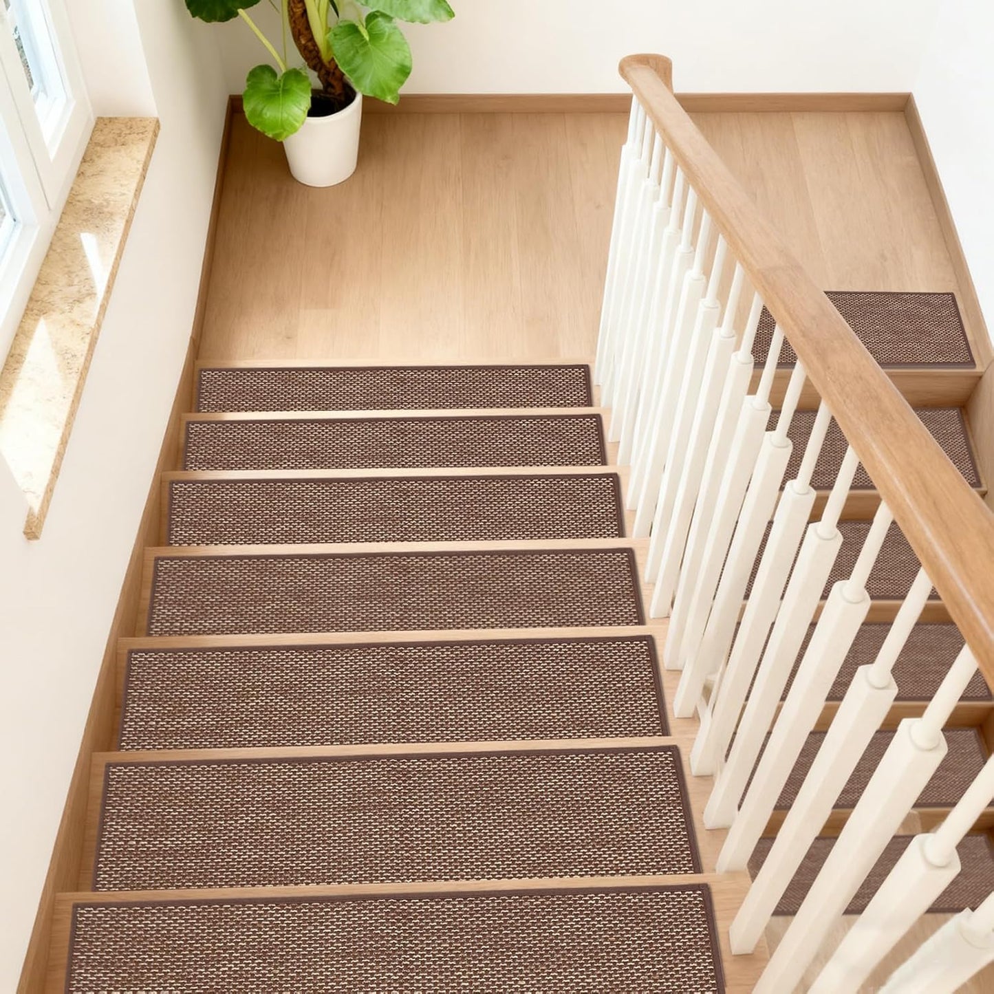 Tapete antiderrap escaleras 8x30pulg set 15