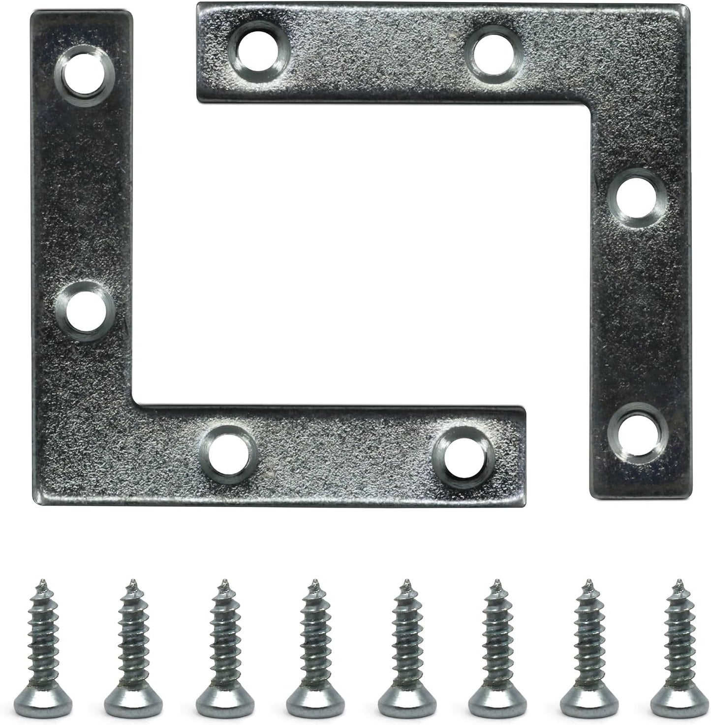 Soportes metal para marcos madera esquina vigas armarios