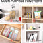 8 Pzas Cubos Plástico Transparente Organizadores Cocina Baño