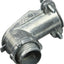 Conector conducto flexible metal 90 grados 1 pza