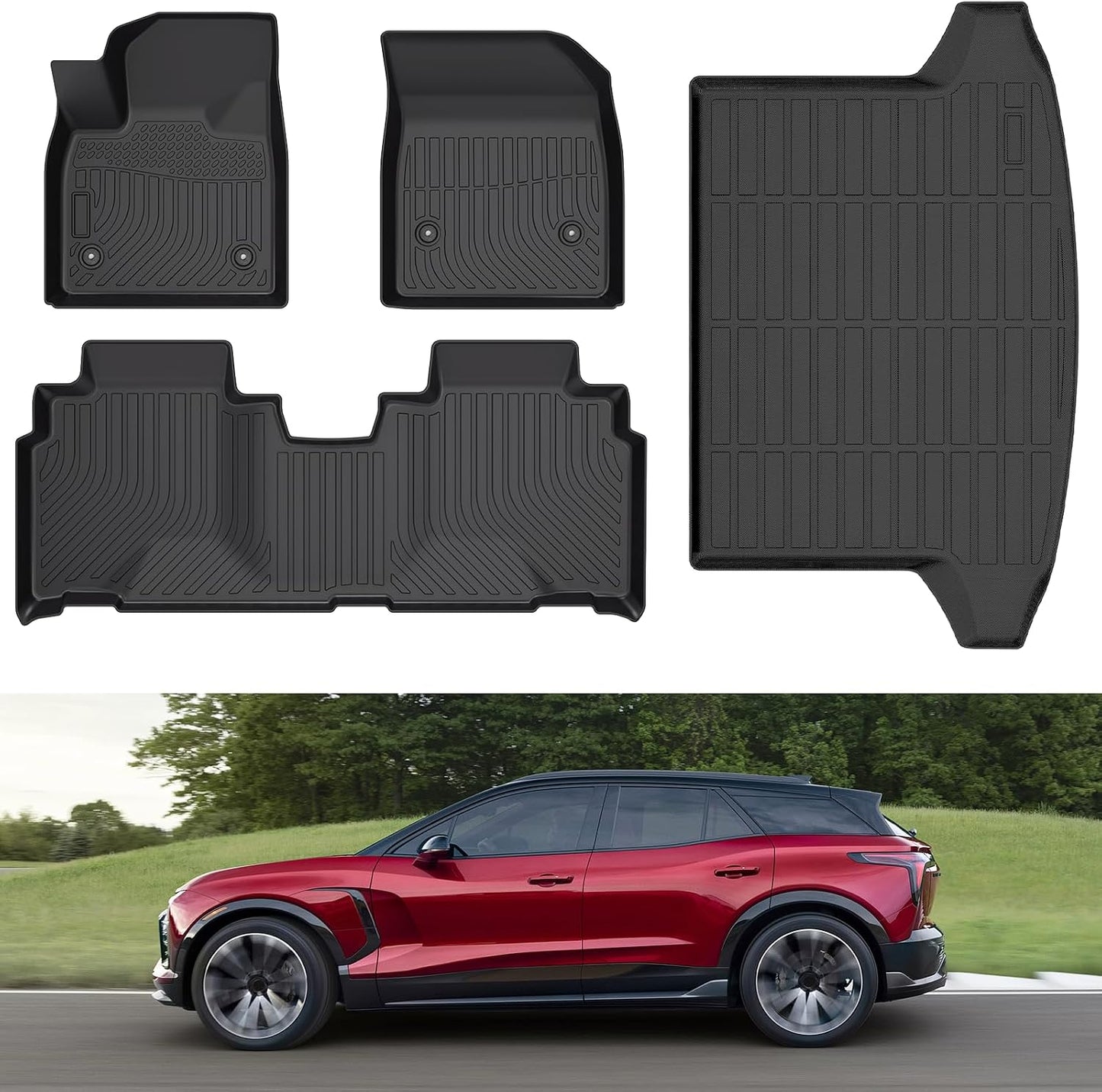 Alfombrillas suelo tapete TPE antiderrap Honda Prologue
