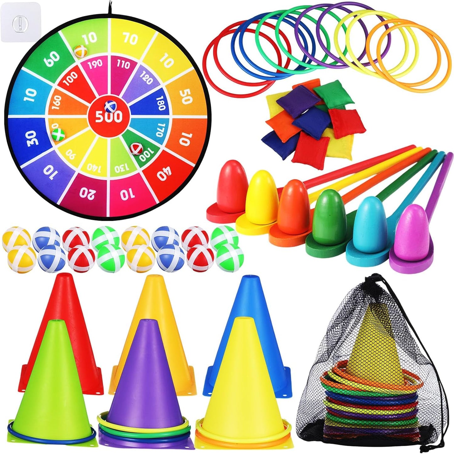 Set 57 Pzas Carnaval Niños con Bolas y Conos