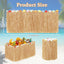 Falda mesa hawaiana 9x29.5pulg decoración fiesta Luau