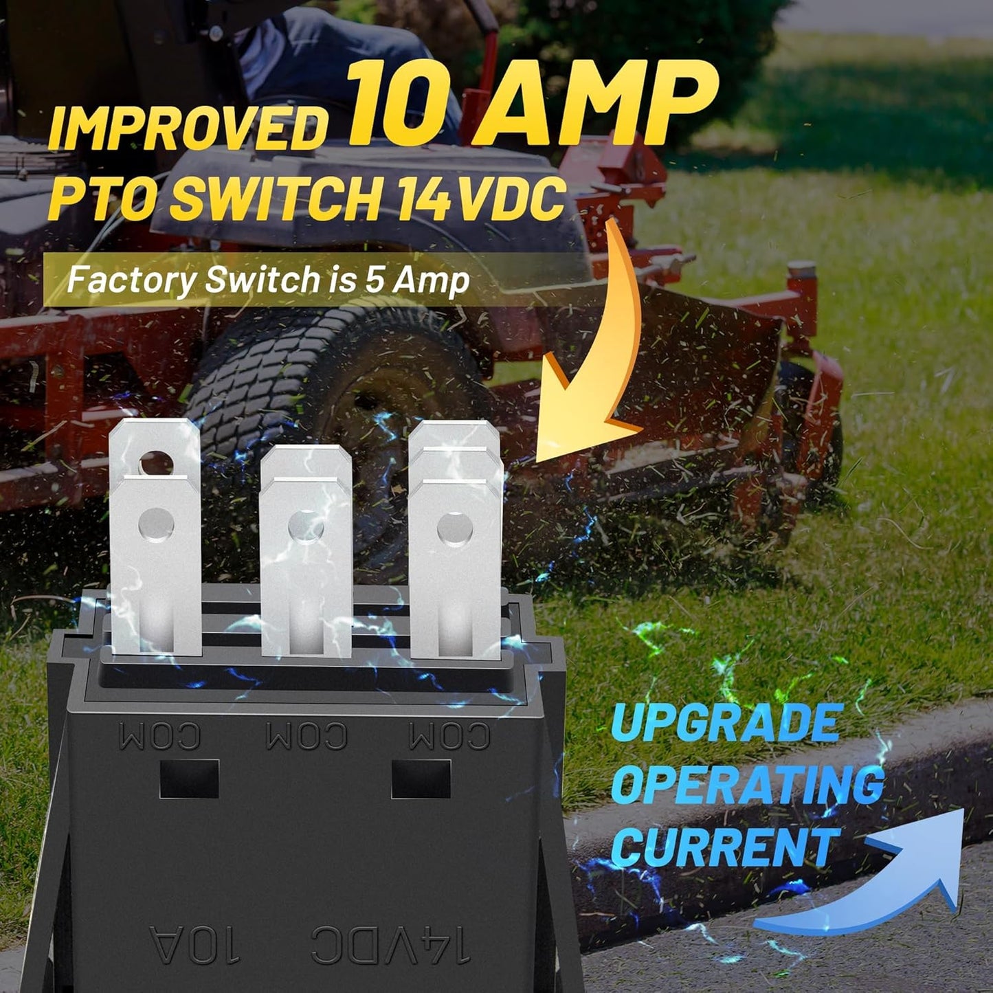 Interruptor toma fuerza 7 terminales para Cub Cadet Delta