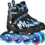Patines Inline Ajustables para Niños con Luces