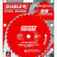Hoja sierra metal grueso 7 1/4pulg 36 dientes TCG eje 5/8