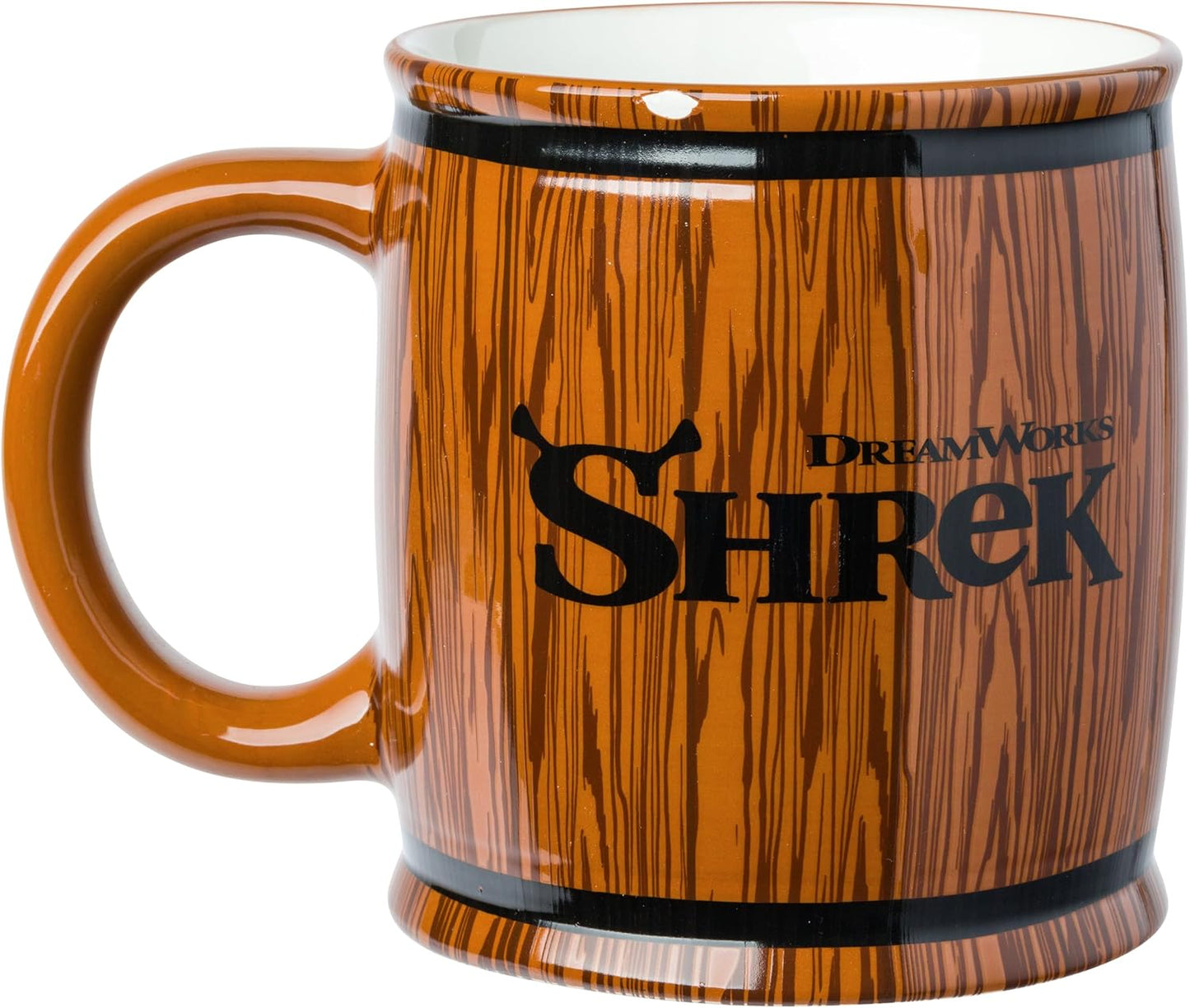 Taza cerámica 3D Shrek 20oz para Café con Asa Ergonómica