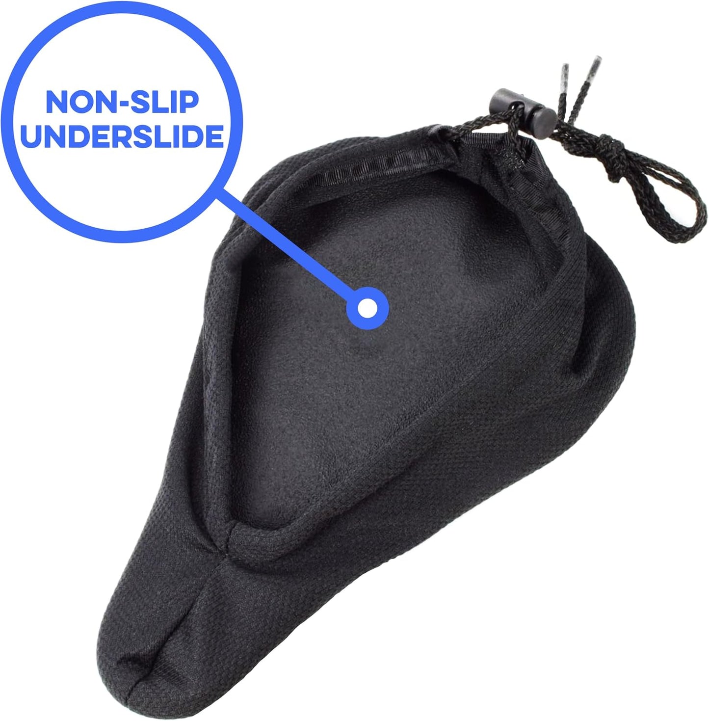 Funda asiento bicicleta niño con gel 9x6pulg comodidad
