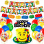 Decoraciones fiesta cumpleaños temática bloques construccion