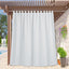 Cortinas opacas para interior exterior con pestaña