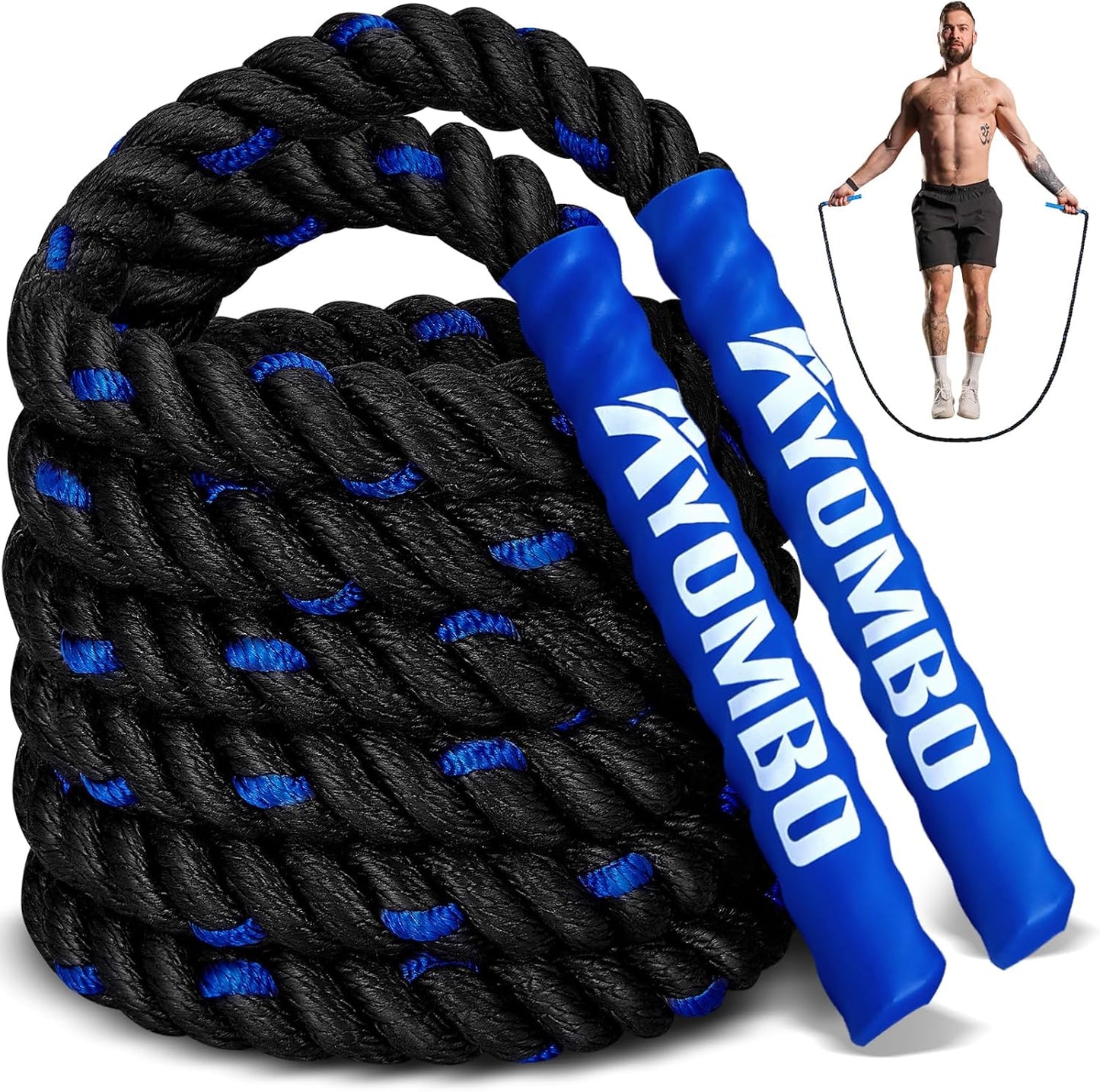 Cuerda saltar pesada para fitness boxeo cardio