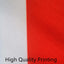Bandera Alemania 3x5ft poliéster doble costura ojales latón