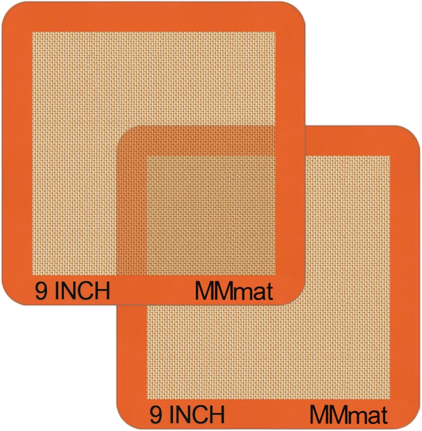 Set 2 Alfombrillas Silicona Antiadherentes 9pulg