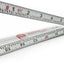 Regla plegable carpintero 6.5pies fracciones pulgada