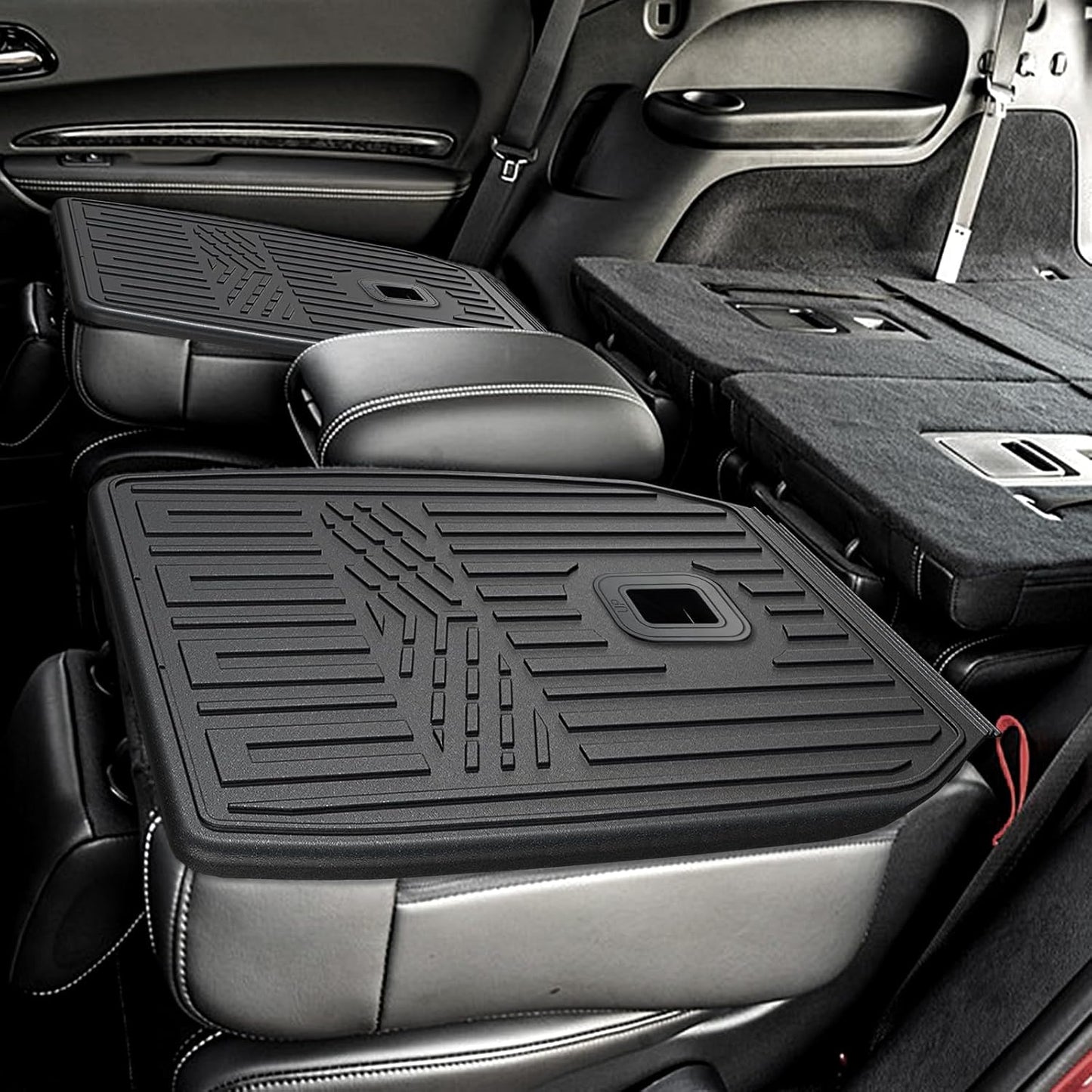 Alfombrillas respaldo Dodge Durango 2016-26 6 asientos TPE