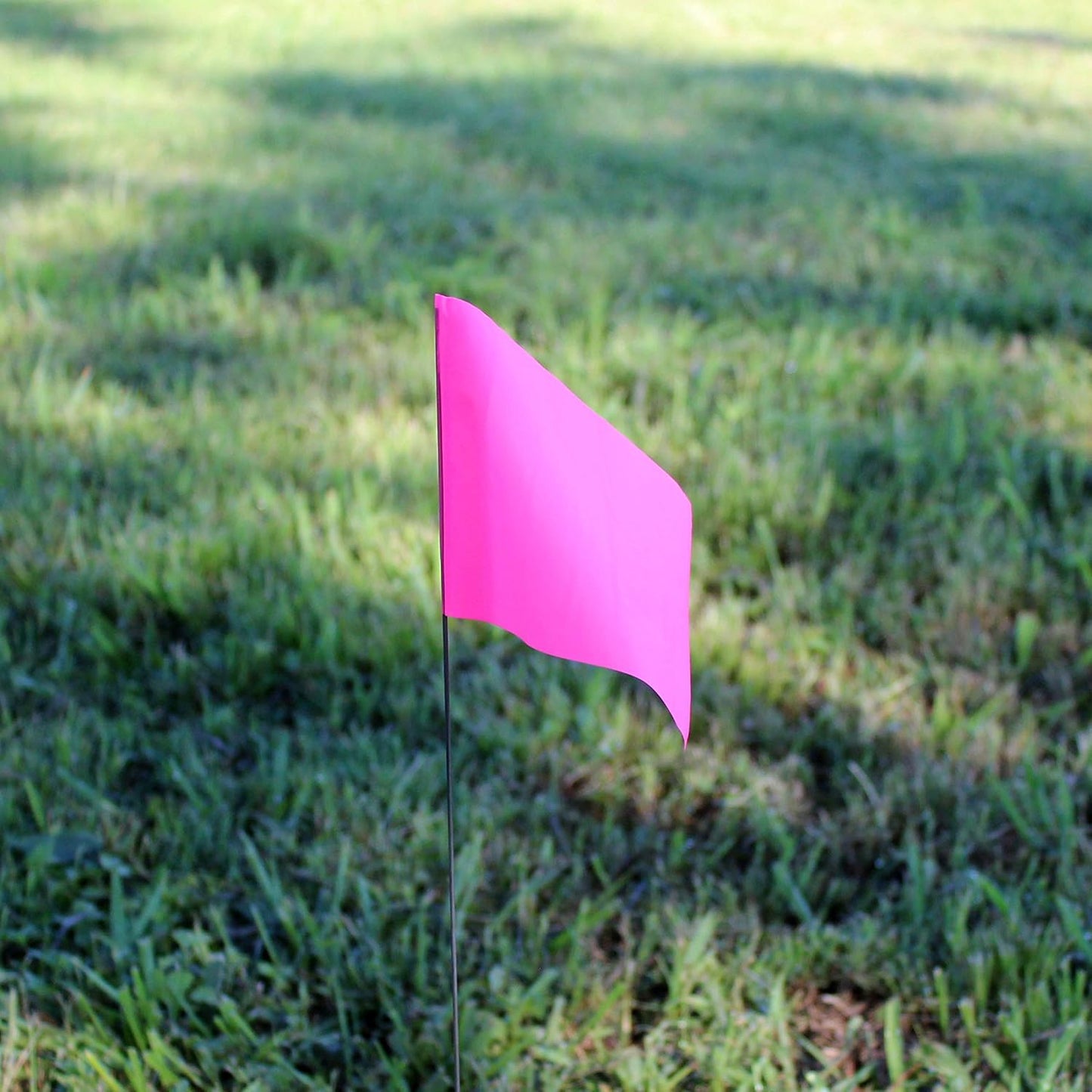 Banderas marcado 2x3pulg varillas 15pulg rosa pack 100