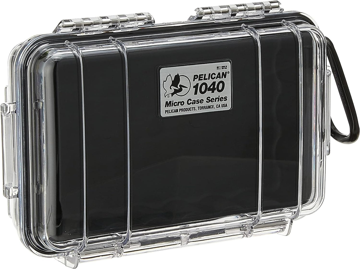 Maleta Pelican 1040 Micro Negro/Transparente
