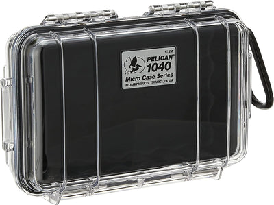 Maleta Pelican 1040 Micro Negro/Transparente
