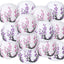 13 Faroles Papel Chino 12pulg Flor Cerezo Rojo Decoración Año Nuevo