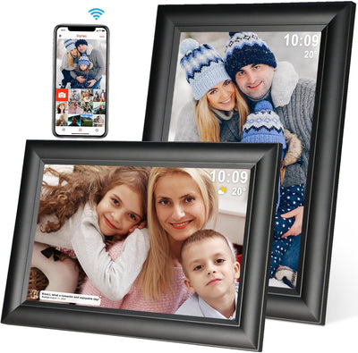 Marco fotos digital Frameo 10.1pulg WiFi 32GB pantalla IPS