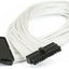Cable extensión manga premium 24pines 19.68pulg blanco