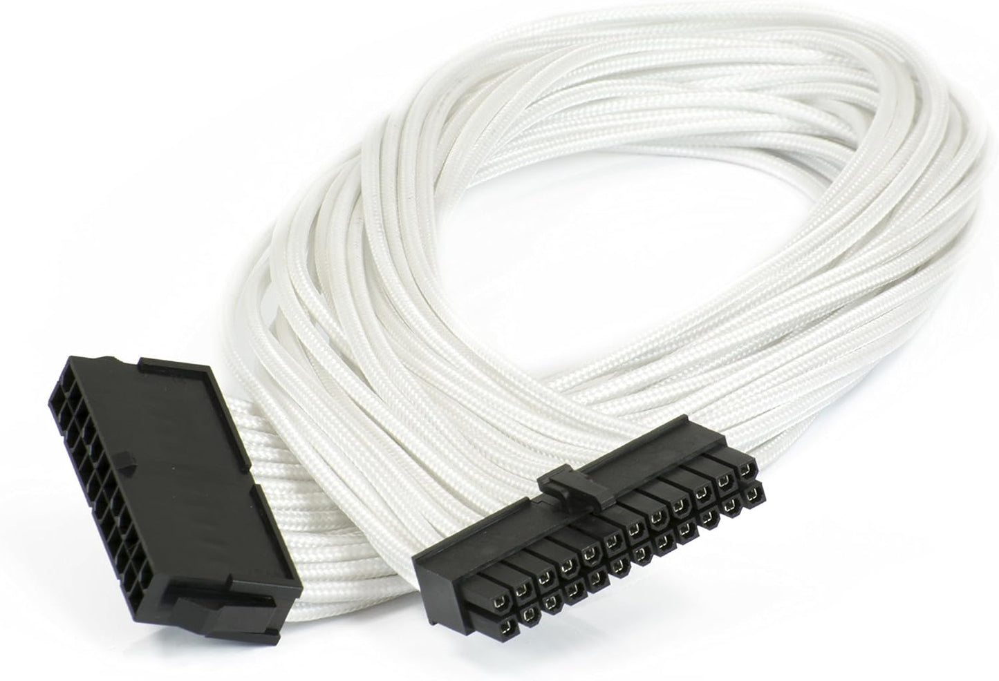 Cable extensión manga premium 24pines 19.68pulg blanco