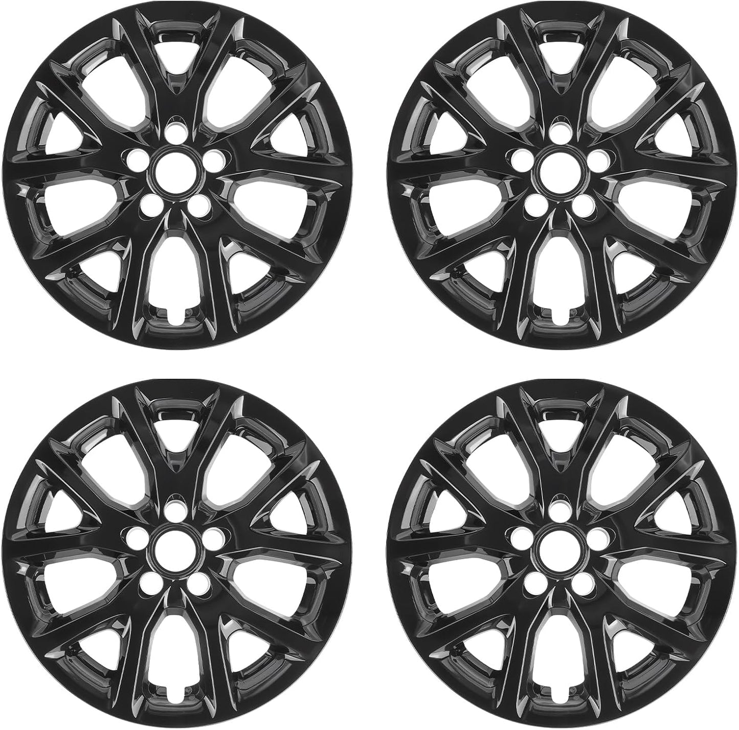 Fundas rueda Jeep Cherokee 14-18 17" 4 Pzas negras