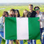Bandera Nigeria 3x5ft poliéster grueso resistente