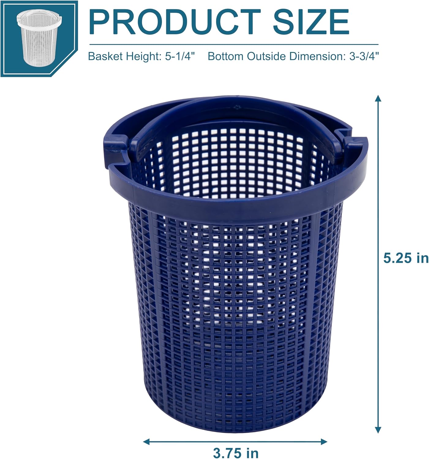 Cesta filtro bomba C108-33PZ para Dura-Glas