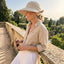Sombrero sol 2en1 mujer con cremallera UV rápido
