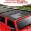 Parasol techo Jeep JK malla negro bandera EE.UU.