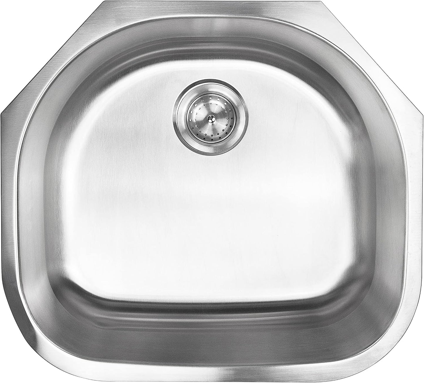Fregadero colador barra cocina acero inox 18x21pulg