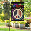 Bandera jardín 12x18" In This House We Believe