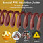 Cable tierra cobre 4 AWG 15pies marrón flexible coche