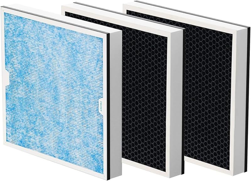 Set 3 Pzas Filtro Carbón HEPA PureAiro Pro/Max 770/870/970