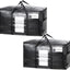 Bolsas mudanza grandes pack 2 negras resistentes con ventana