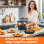 2 Pzas Forro Silicona para Freidora Air Fryer 6qt y 2.5qt