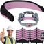 12 Bandas Sudor 3 Capas Tela Lavables para Casco Seguridad Rosa