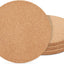 Salvamanteles corcho 9x0.5 pulg marrón set 4