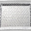 Bandeja cuadrada acero inox patrón panal 14x14pulg