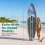 Tabla paddle inflable antiderrap con bolsa y bomba