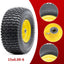 Neumático 15x6.00-6 con rodamientos 3/4 comp carretilla amarillo