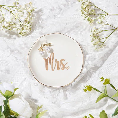 Bandeja para anillos de compromiso y boda regalo