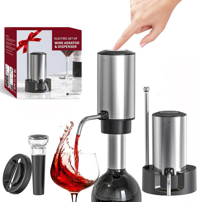 Aireador vino eléctrico decantador automático