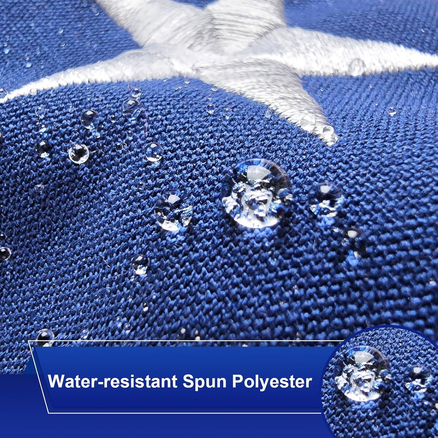 Bandera EE.UU. 5x8pulg resistente poliéster estrellas