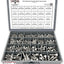 Tornillos Allen acero inox 18-8 pulg cabeza zócalo 453uds