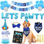 Decoraciones fiesta cumpleaños perro globos bandana