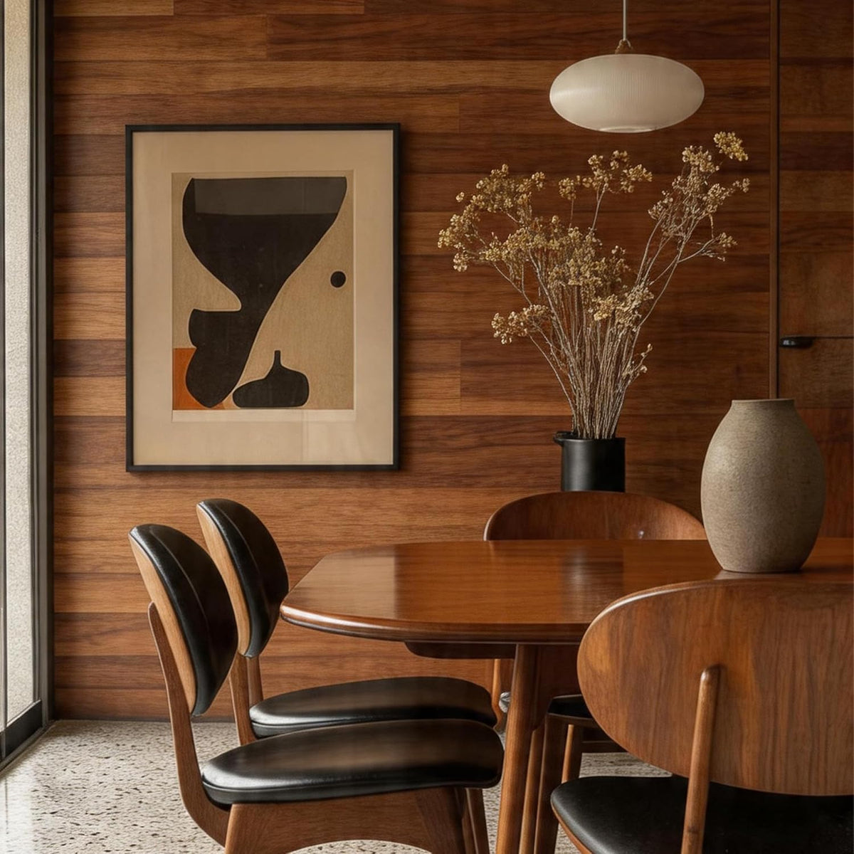 Paneles autoadhesivos madera granja para cocina dormitorio 12 pzas