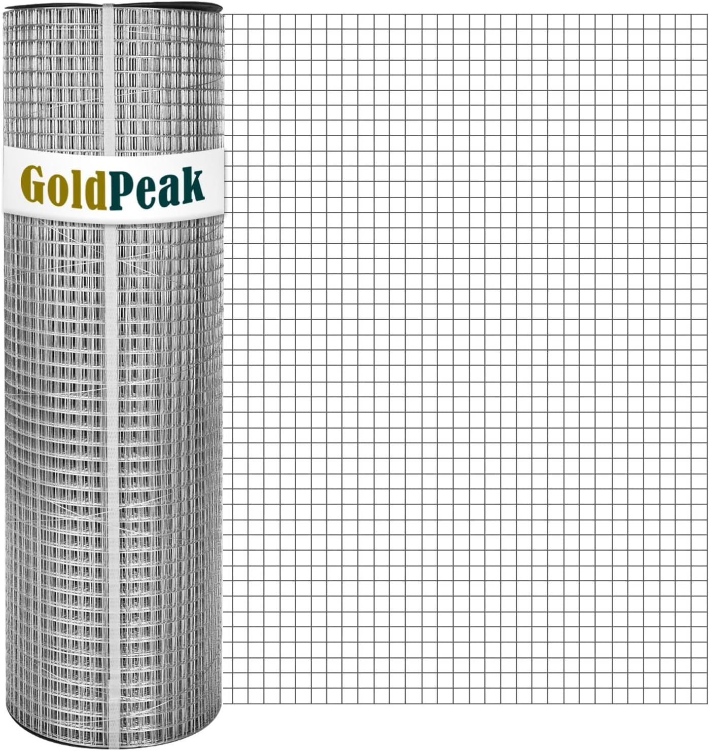 Malla alambre 1/4pulg 48x50ft calibre 23 galvanizado