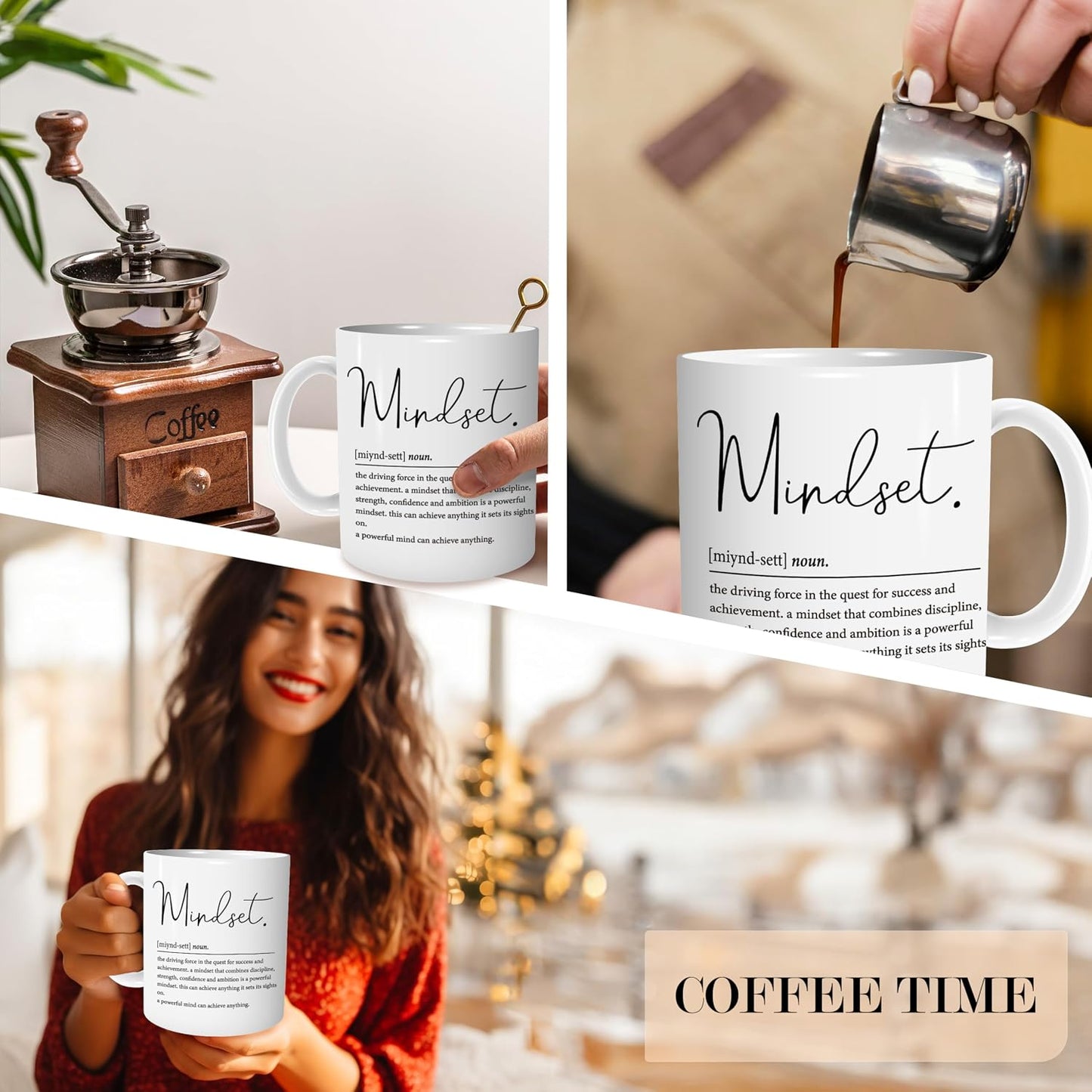 Taza motivacional regalo jefe líder mentor inspirador